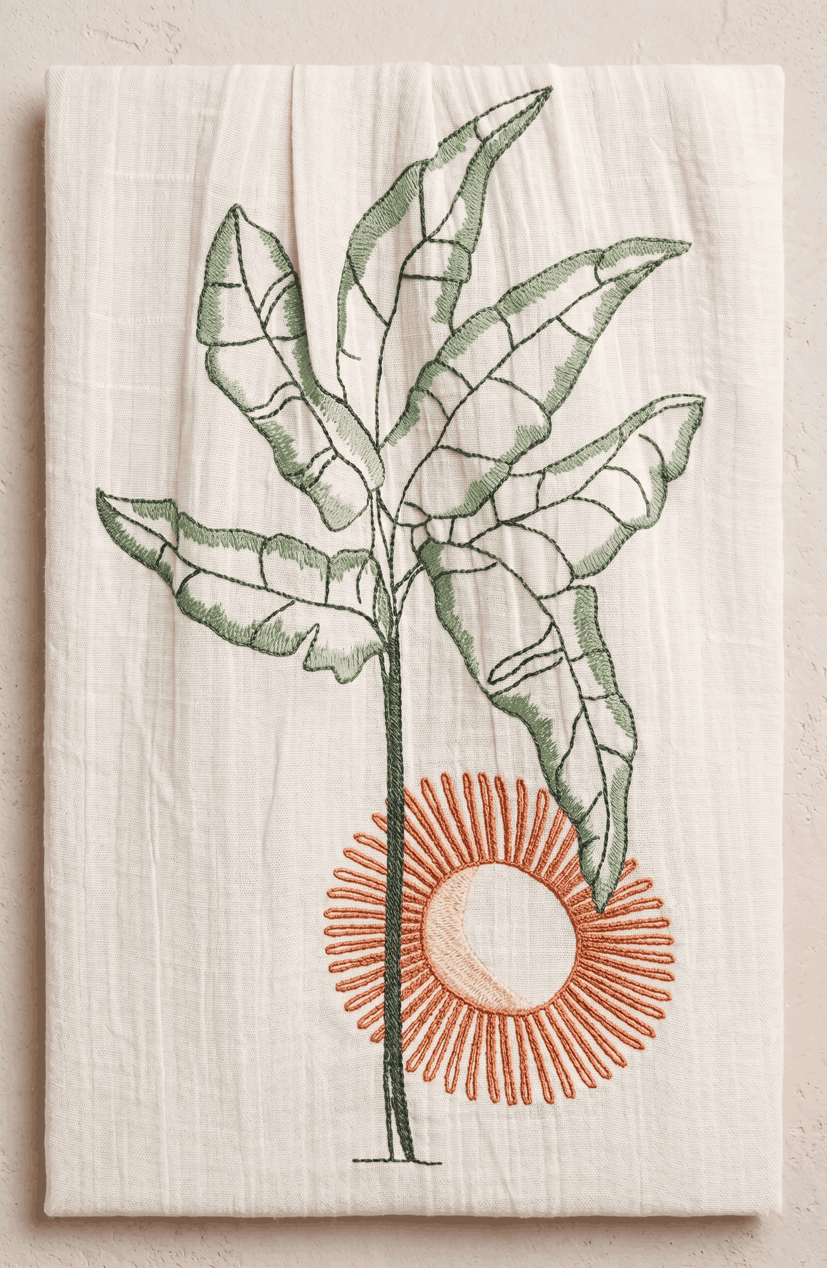 /Ivory Embroidered Back-Detail Shirt
