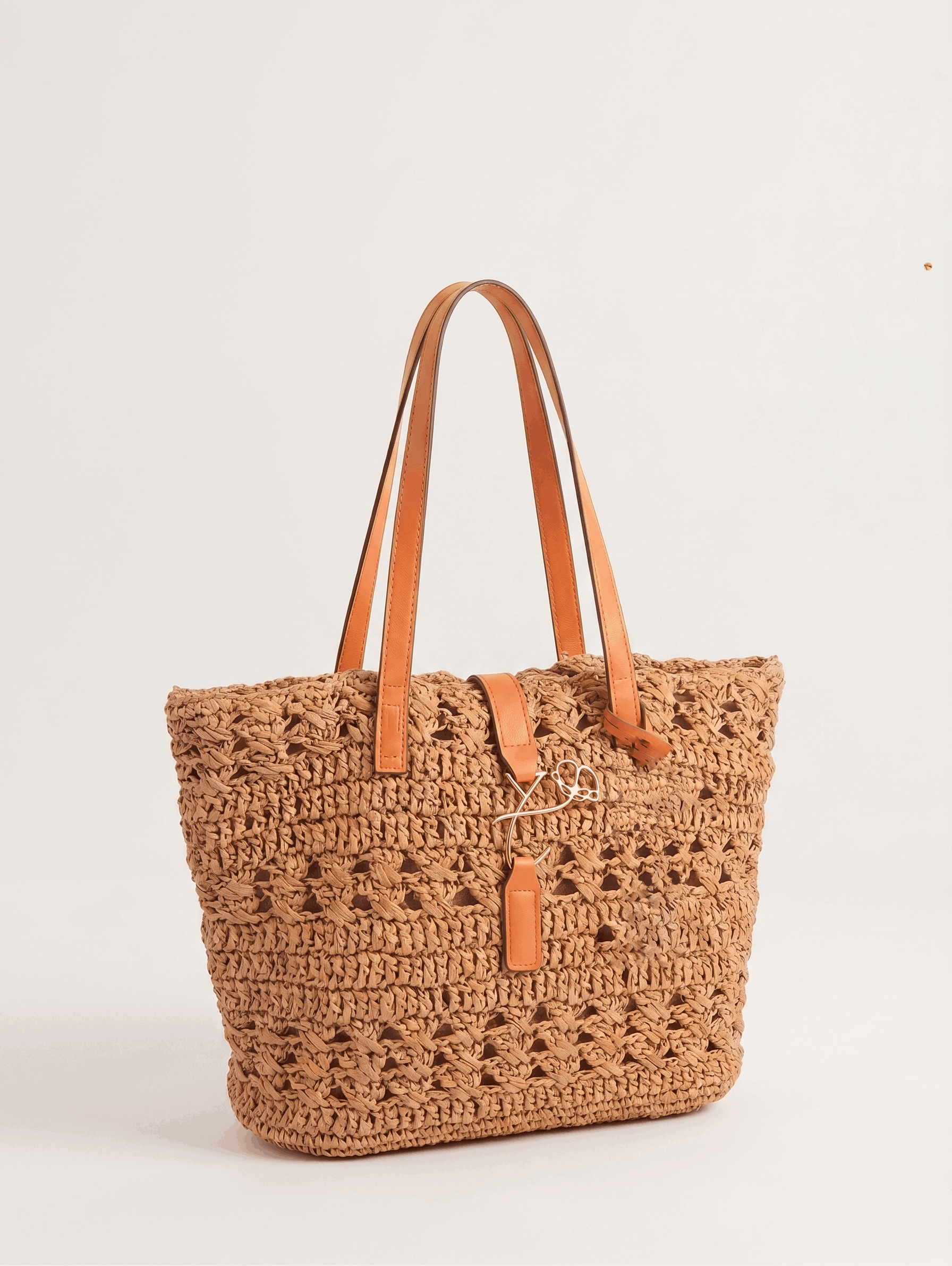 CROCHET STRAW TOTE